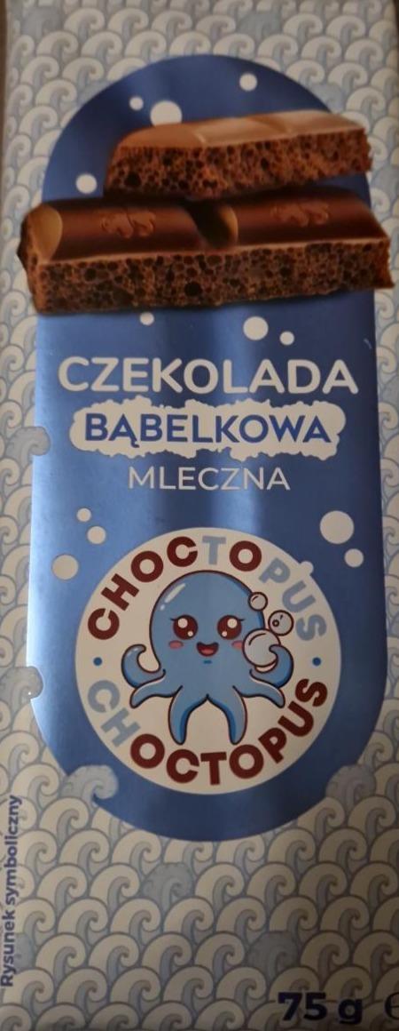 Zdjęcia - Czekolada bąbelkowa mleczna Choctopus