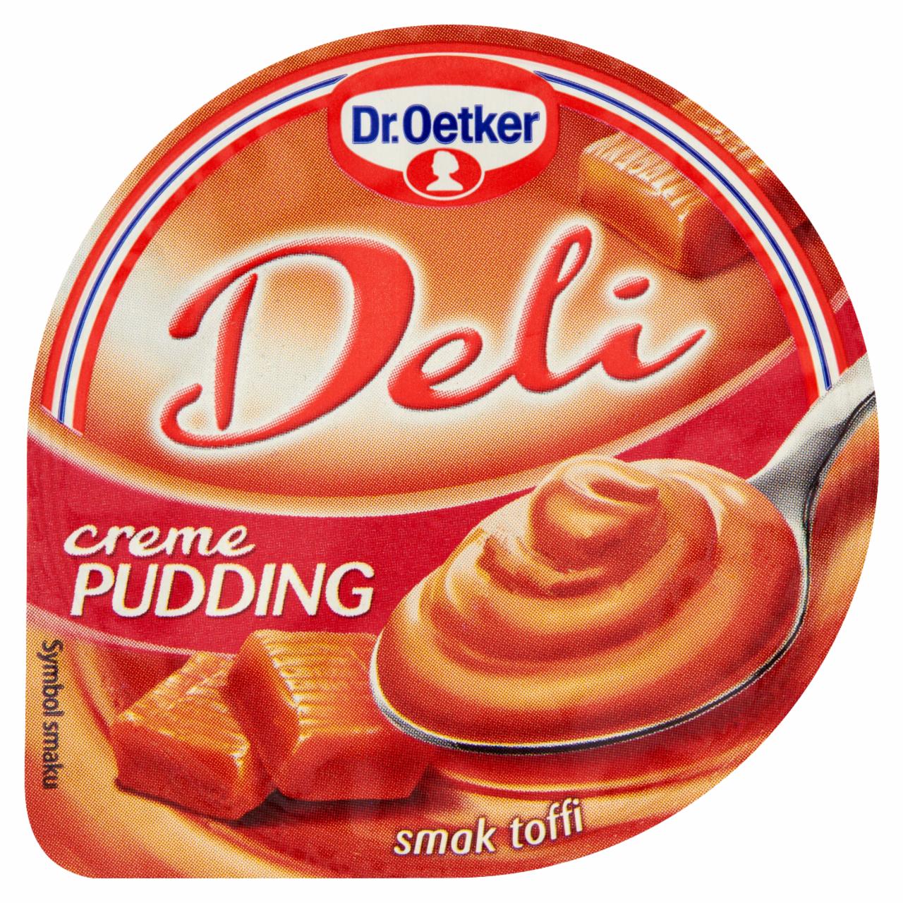 Zdjęcia - Dr. Oetker Deli Kremowy pudding o smaku toffi 130 g