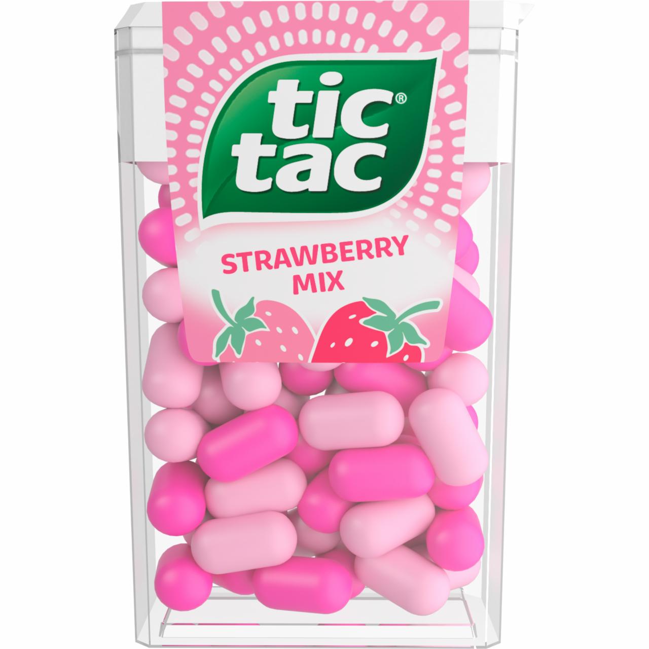 Zdjęcia - Tic Tac Drażetki o smaku truskawki 54 g