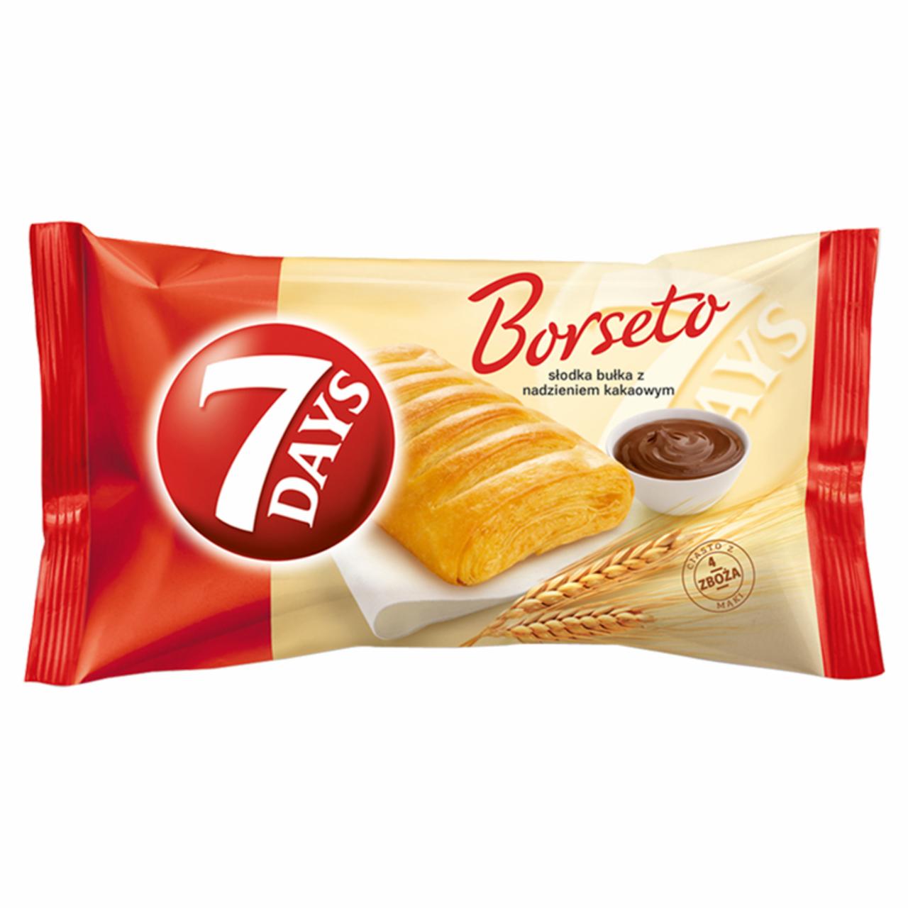 Zdjęcia - 7 Days Borseto Słodka bułka z nadzieniem kakaowym 80 g