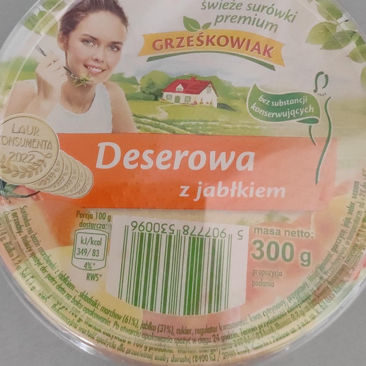 Zdjęcia - Deserowa z jabłkiem Grześkowiak