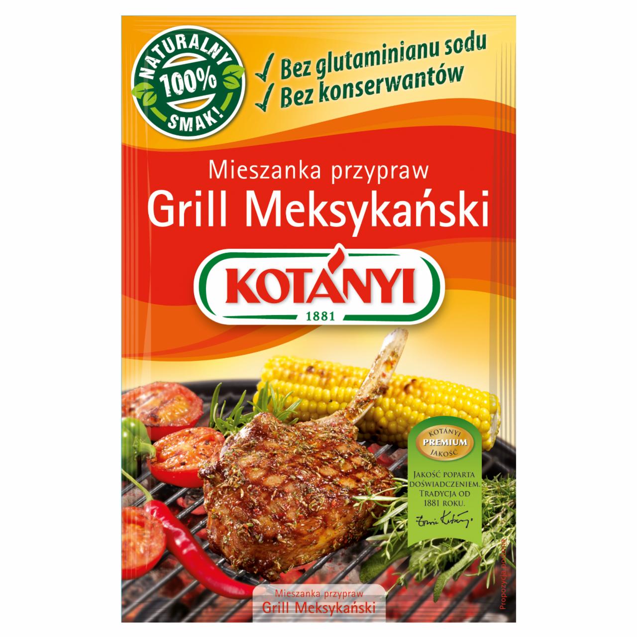 Zdjęcia - Kotányi Mieszanka przypraw grill meksykański 25 g