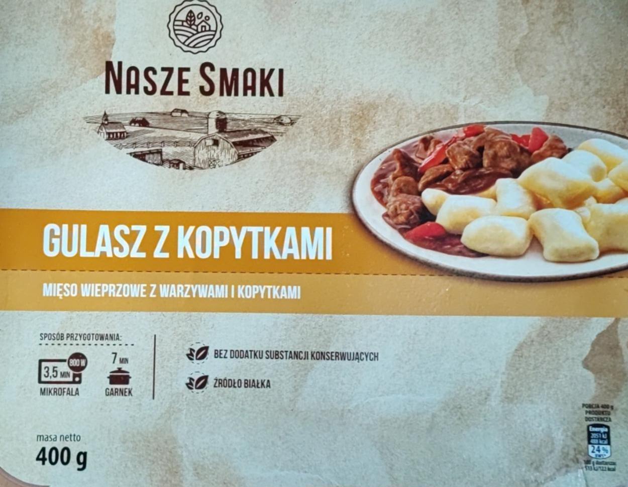 Zdjęcia - Gulasz z kopytkami Nasze Smaki