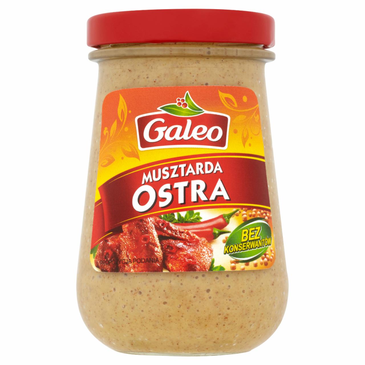 Zdjęcia - Galeo Musztarda ostra 180 g