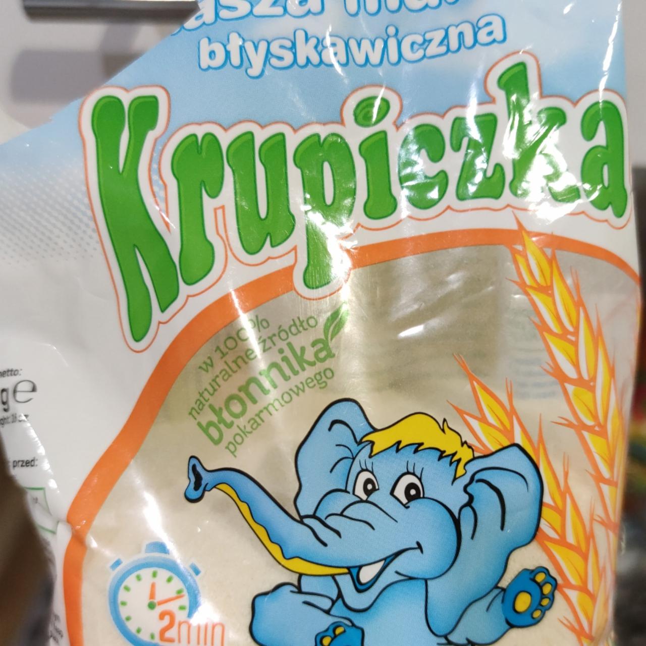 Zdjęcia - Kasza Manna błyskawiczna Krupiczka