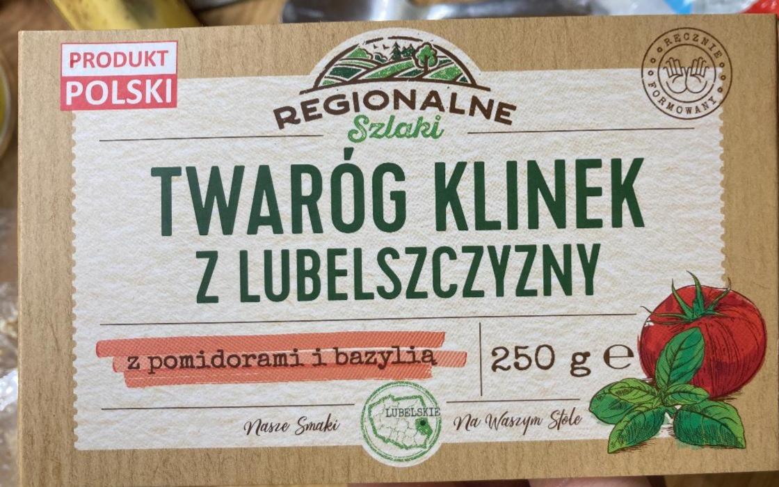 Zdjęcia - Twaróg klinek z Lubelszczyzny z pomidorami i bazylią Regionalne szlaki