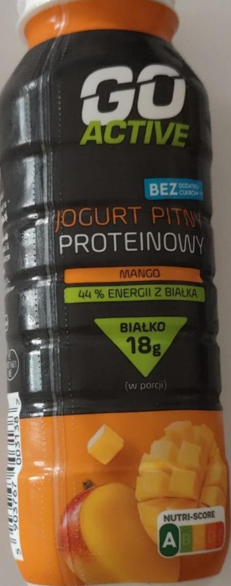 Zdjęcia - Jogurt pitny proteinowy mango Go Active