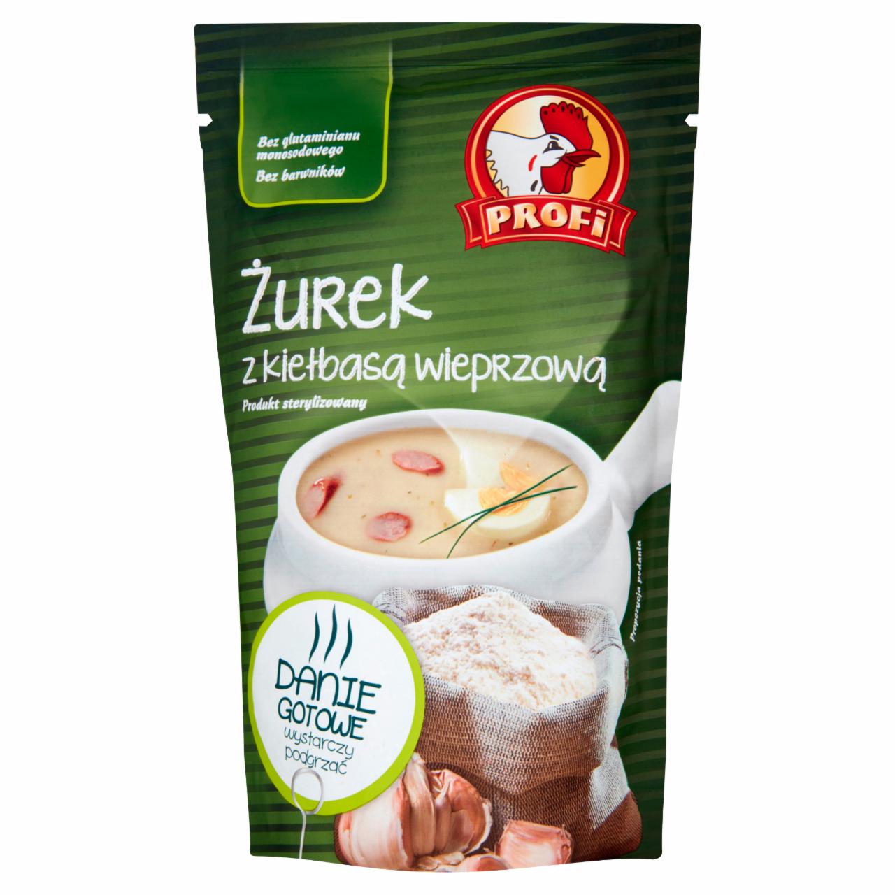 Zdjęcia - Profi Żurek z kiełbasą wieprzową 450 g