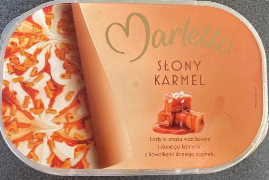 Zdjęcia - Lody Słony Karmel Marletto