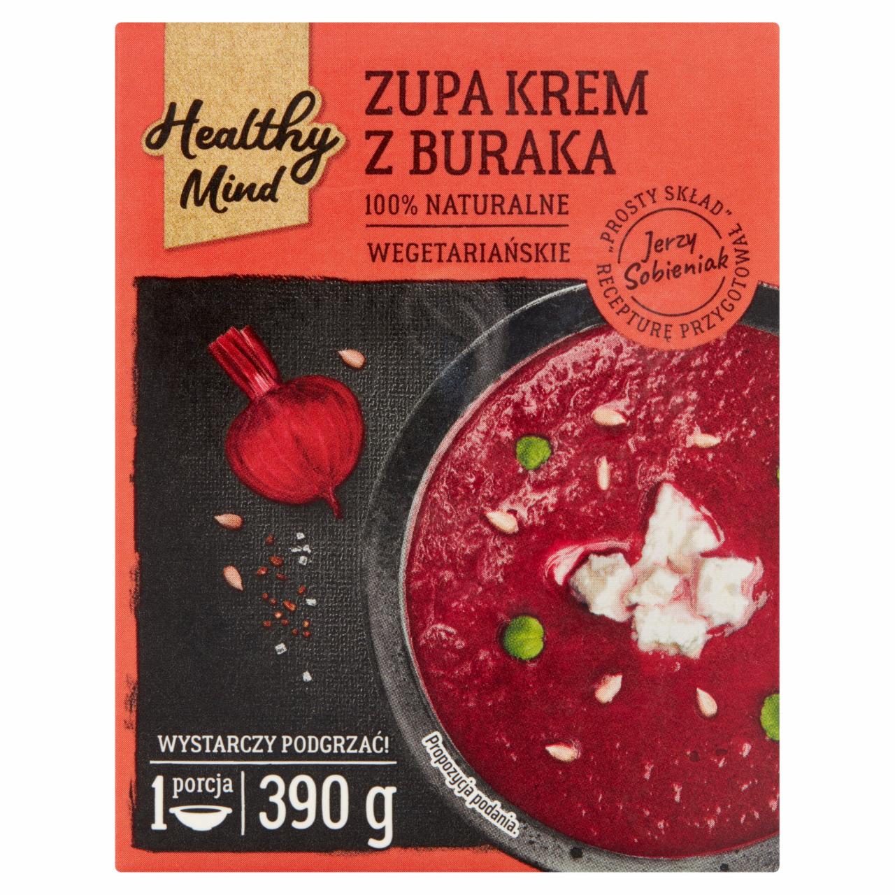 Zdjęcia - Healthy Mind Zupa krem z buraka 390 g