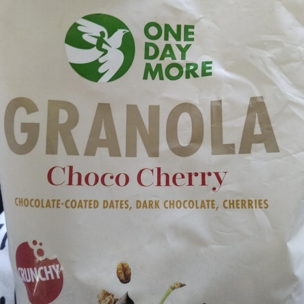 Zdjęcia - Granola choco cherry OneDayMore