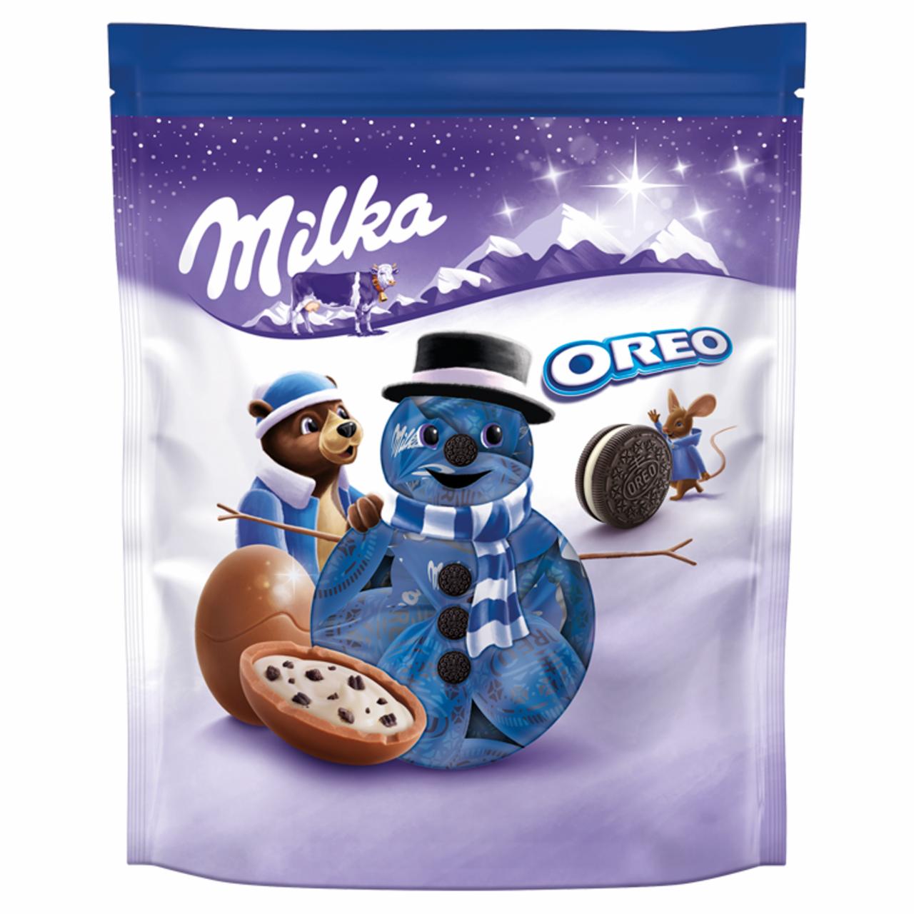 Zdjęcia - Milka Czekolada mleczna Oreo 86 g