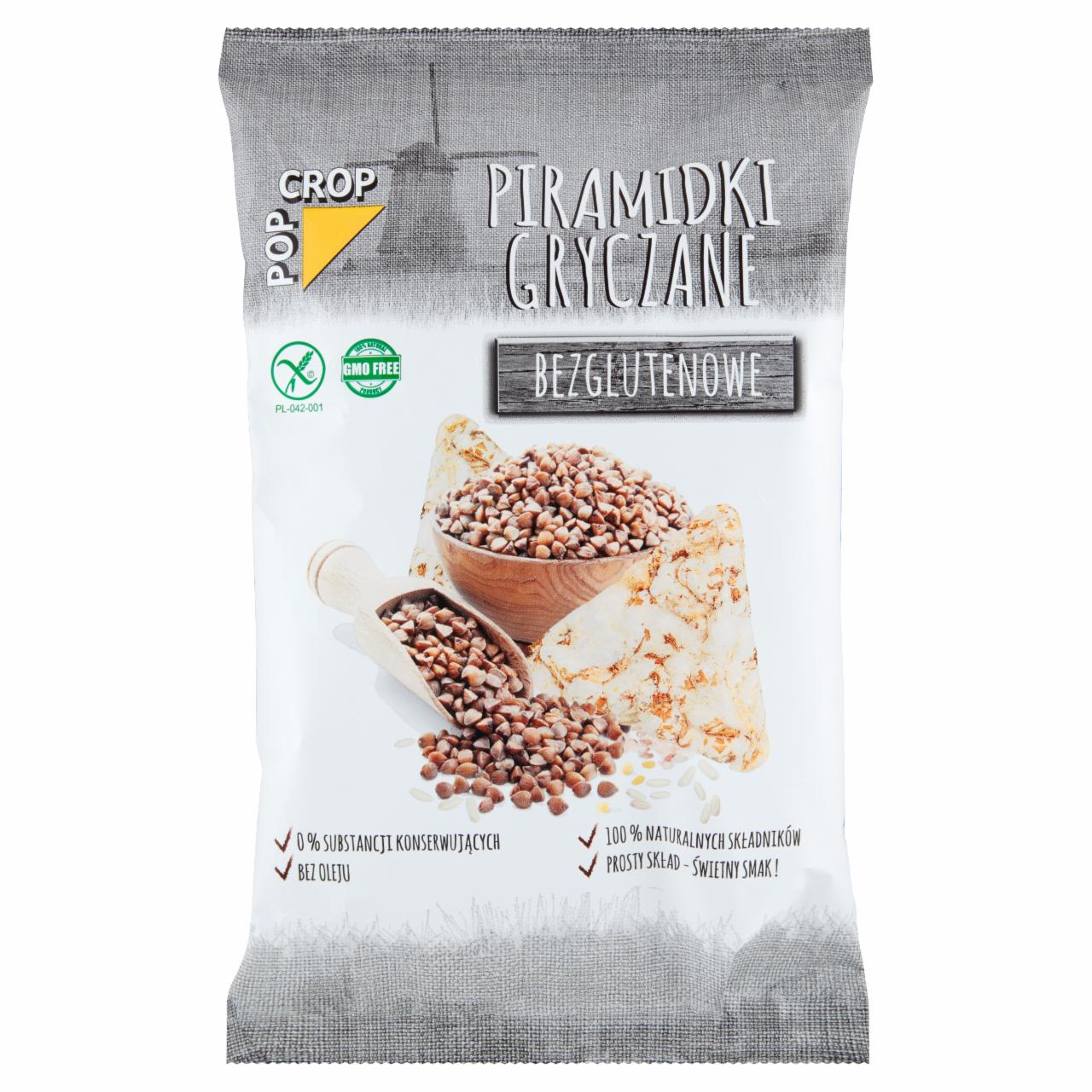 Zdjęcia - Pop Crop Piramidki gryczane bezglutenowe 80 g