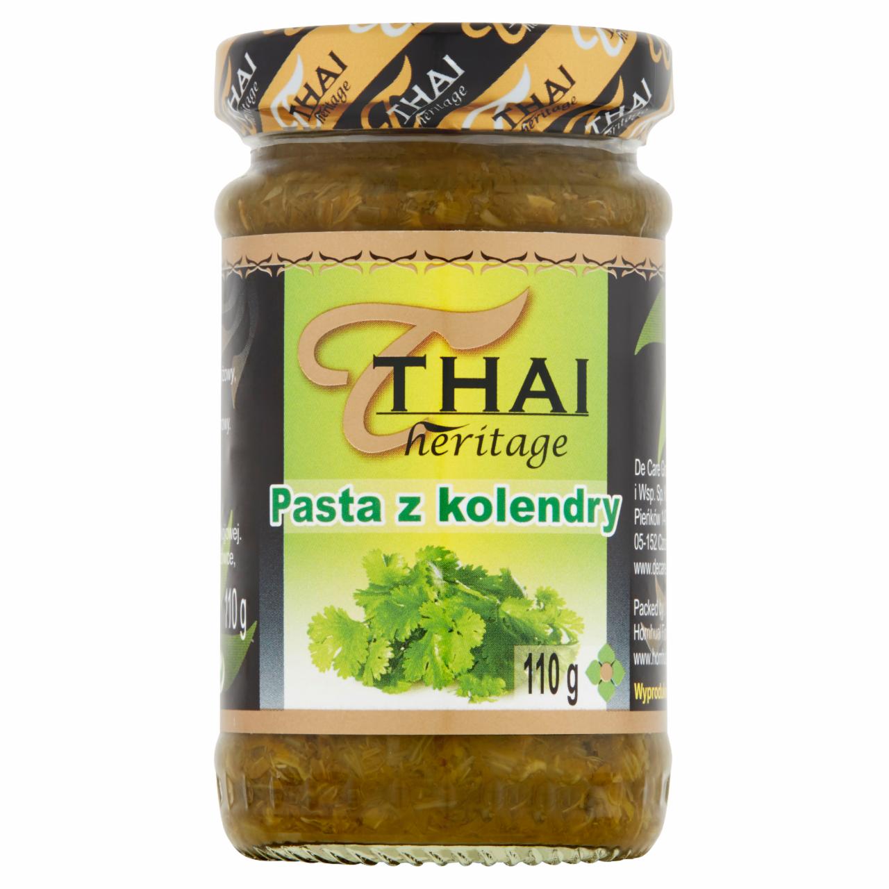 Zdjęcia - Thai Heritage Pasta z kolendry 110 g