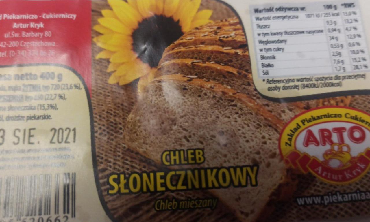 Zdjęcia - chleb slonecznikowy Arto