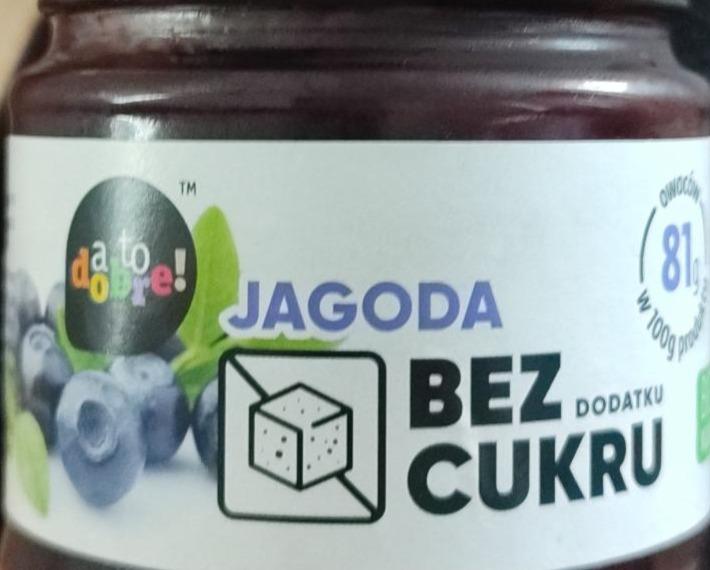 Zdjęcia - Konfitura jagodowa bez dodatku cukru A to dobre!