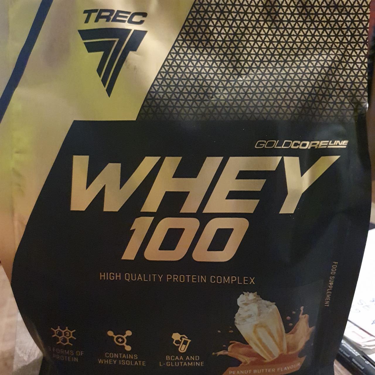 Zdjęcia - Whey 100 Peanut Butter flavour Trec