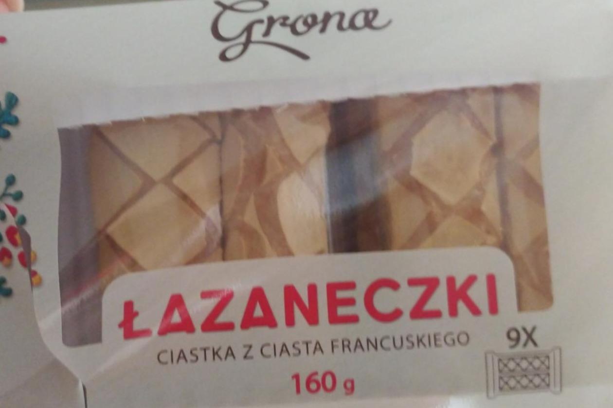 Zdjęcia - Ciastka z ciasta francuskiego łazaneczki Grona