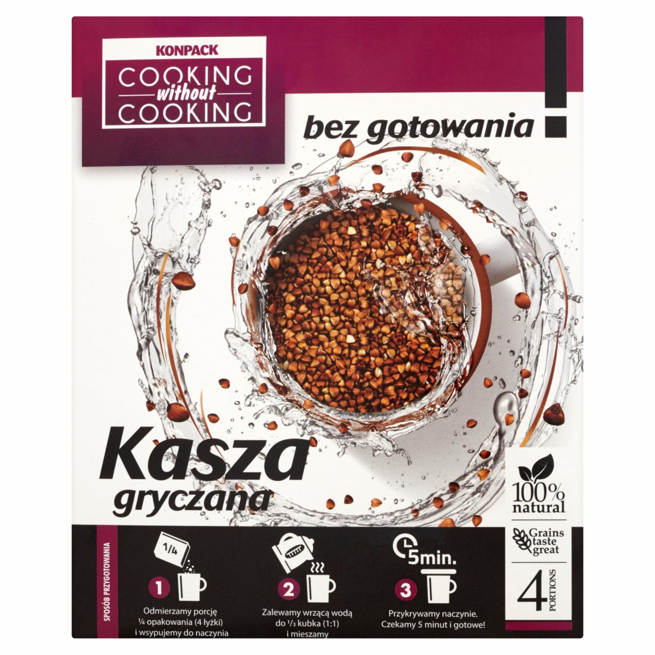 Zdjęcia - Konpack Cooking without Cooking Kasza gryczana bez gotowania 200 g