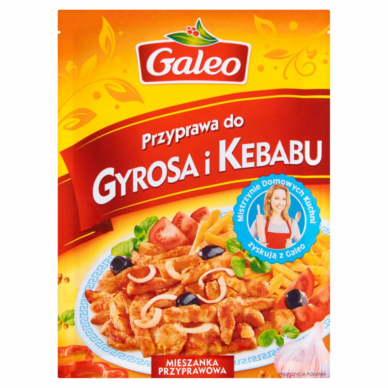 Zdjęcia - Galeo Przyprawa do gyrosa i kebabu 20 g