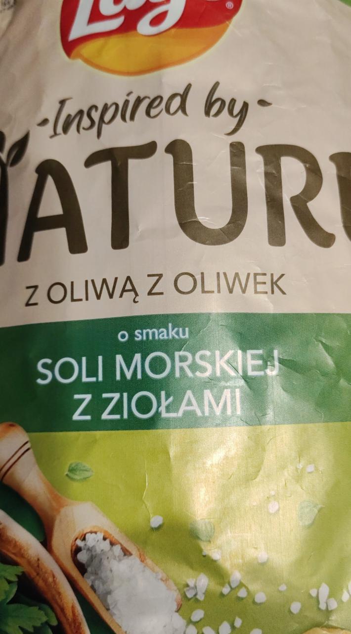 Zdjęcia - lay's nature z oliwą z oliwek sól morska z ziołami