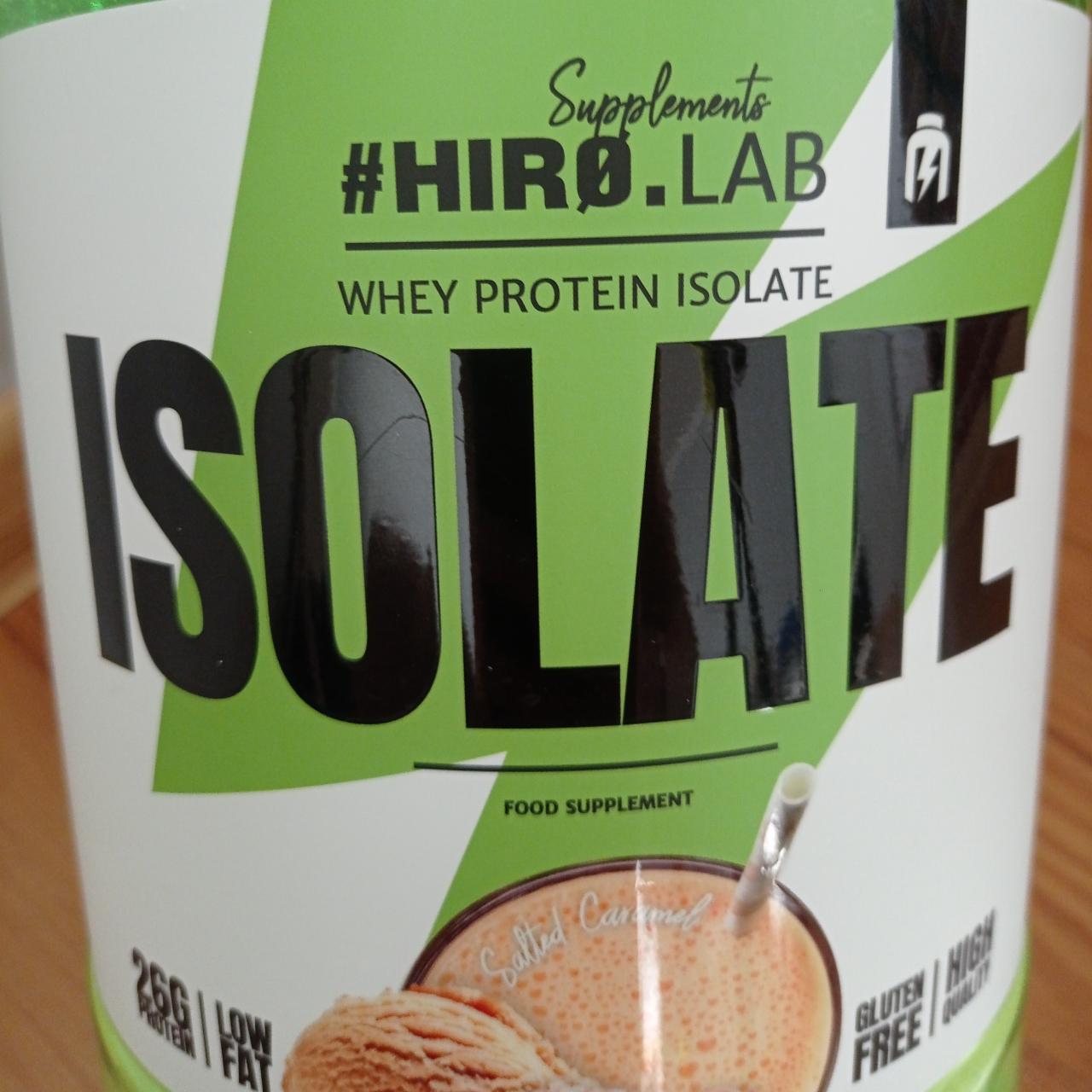 Zdjęcia - whey protein isolate salted caramel hiro.lab