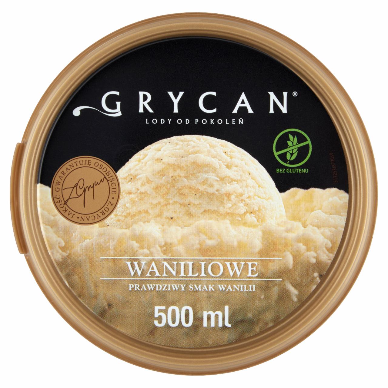 Zdjęcia - Grycan Lody waniliowe 500 ml