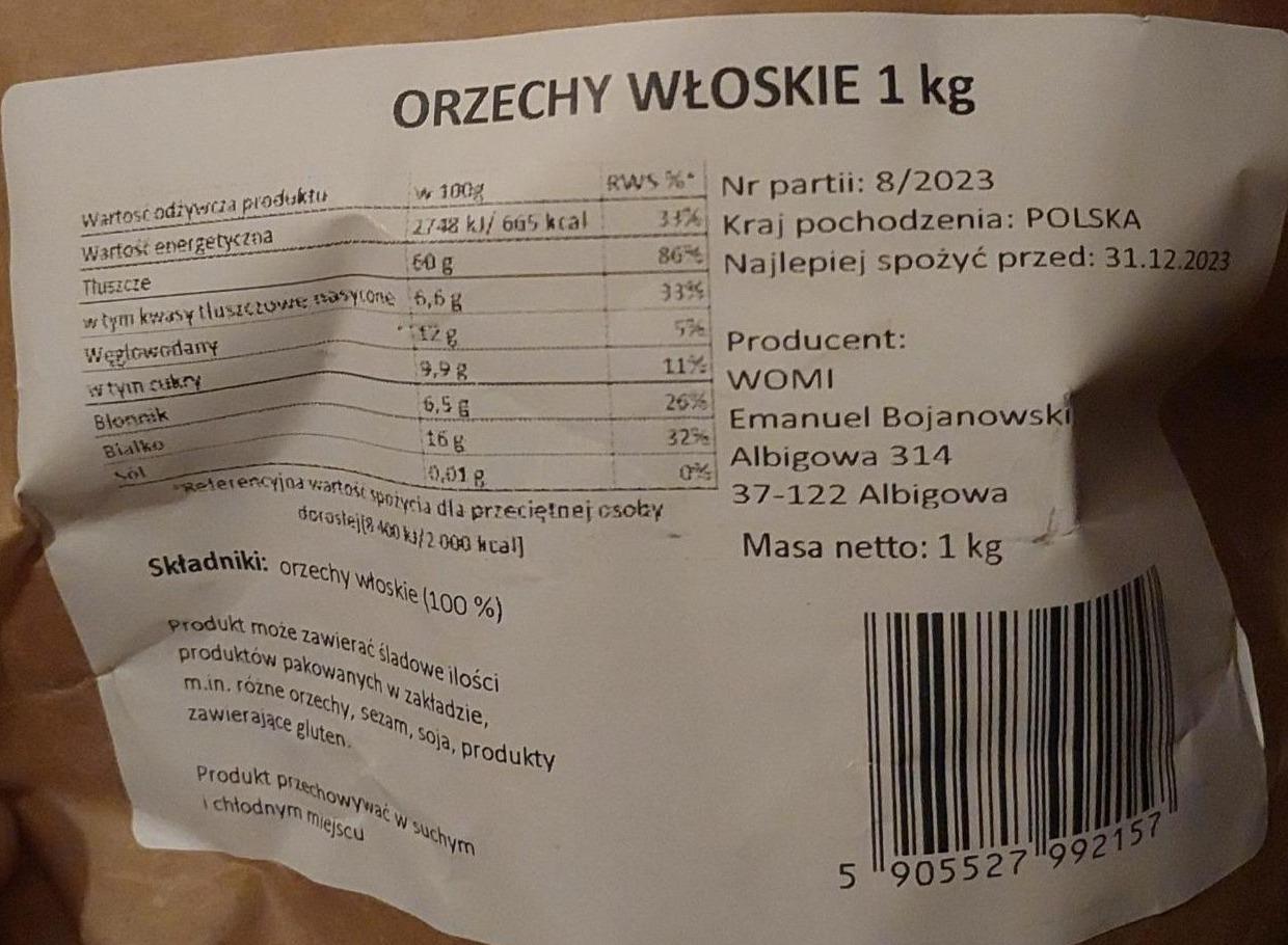 Zdjęcia - Orzechy włoskie WOMI