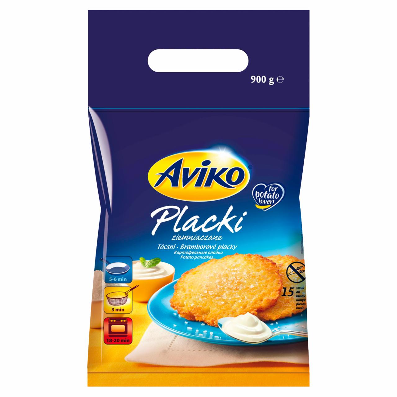 Zdjęcia - Aviko Placki ziemniaczane 900 g (15 sztuk)