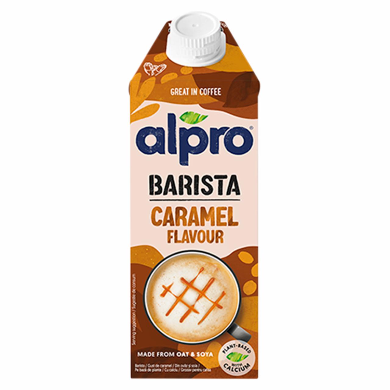 Zdjęcia - Alpro Barista Napój owsiano-sojowy o smaku karmelowym 750 ml