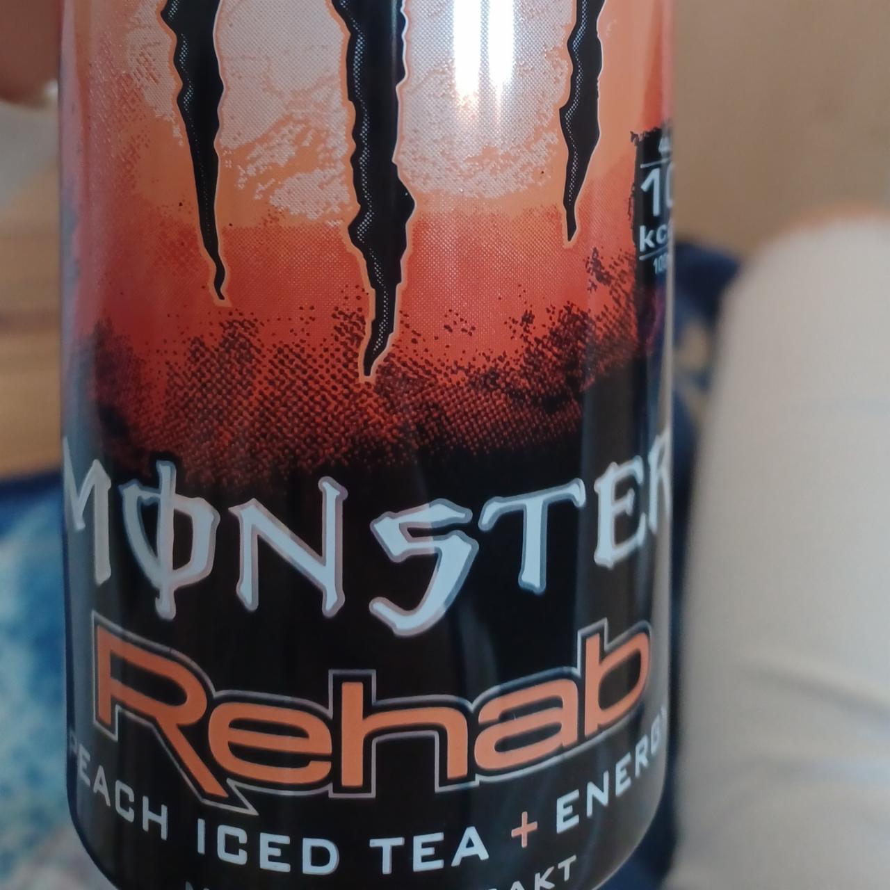 Zdjęcia - Monster rehab peach iced tea