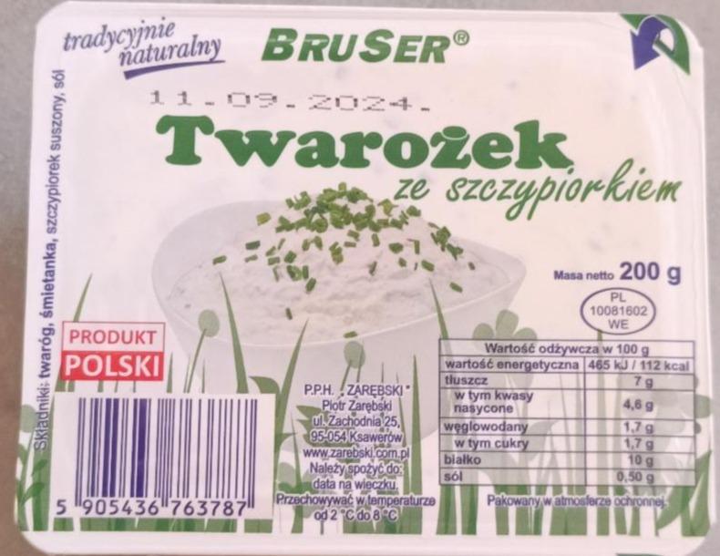 Zdjęcia - Twarożek ze szczypiorkiem Bruser