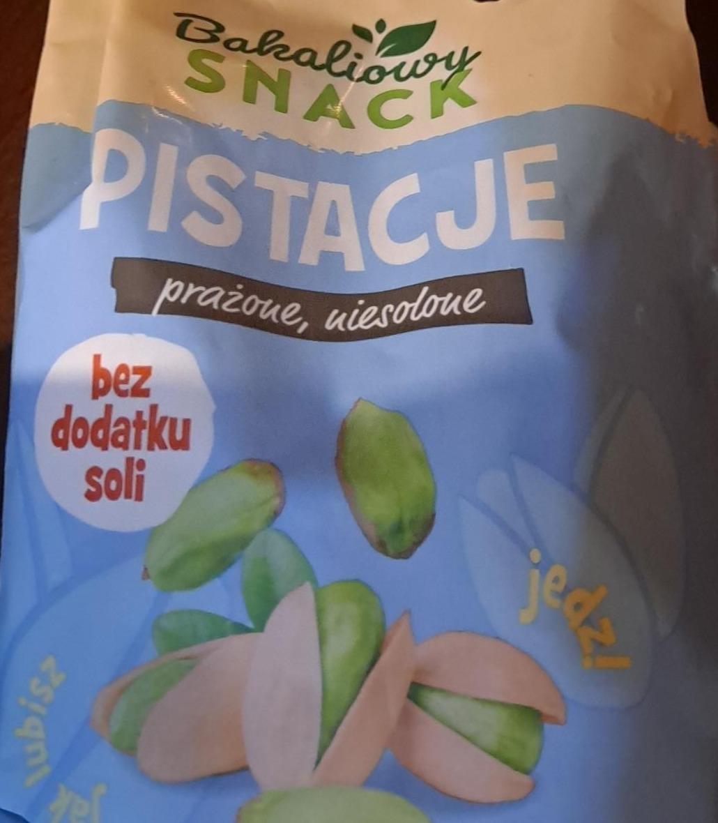 Zdjęcia - Pistacje prażone, niesolone Bakaliowy Snack