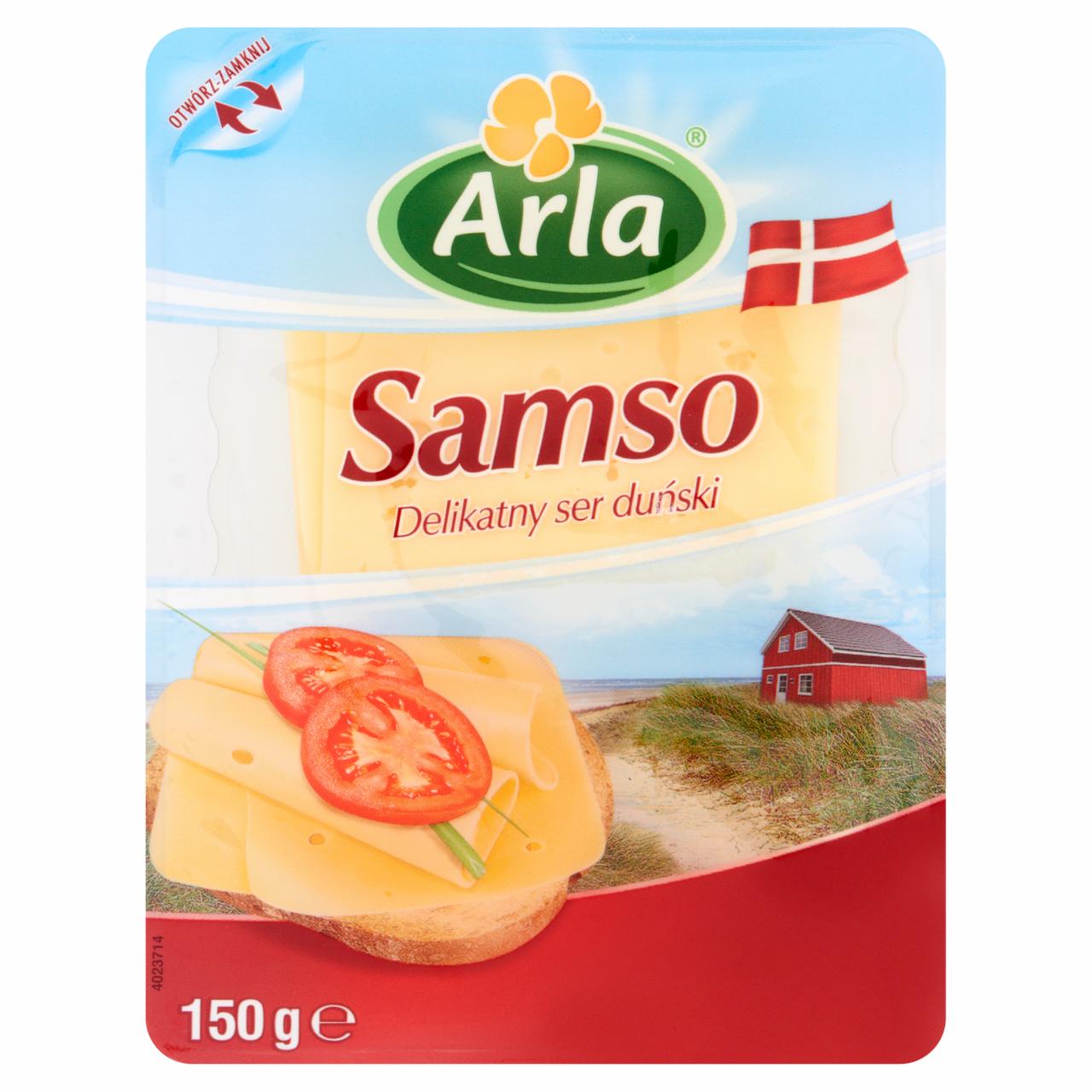 Zdjęcia - Arla Samso Ser w plastrach 150 g