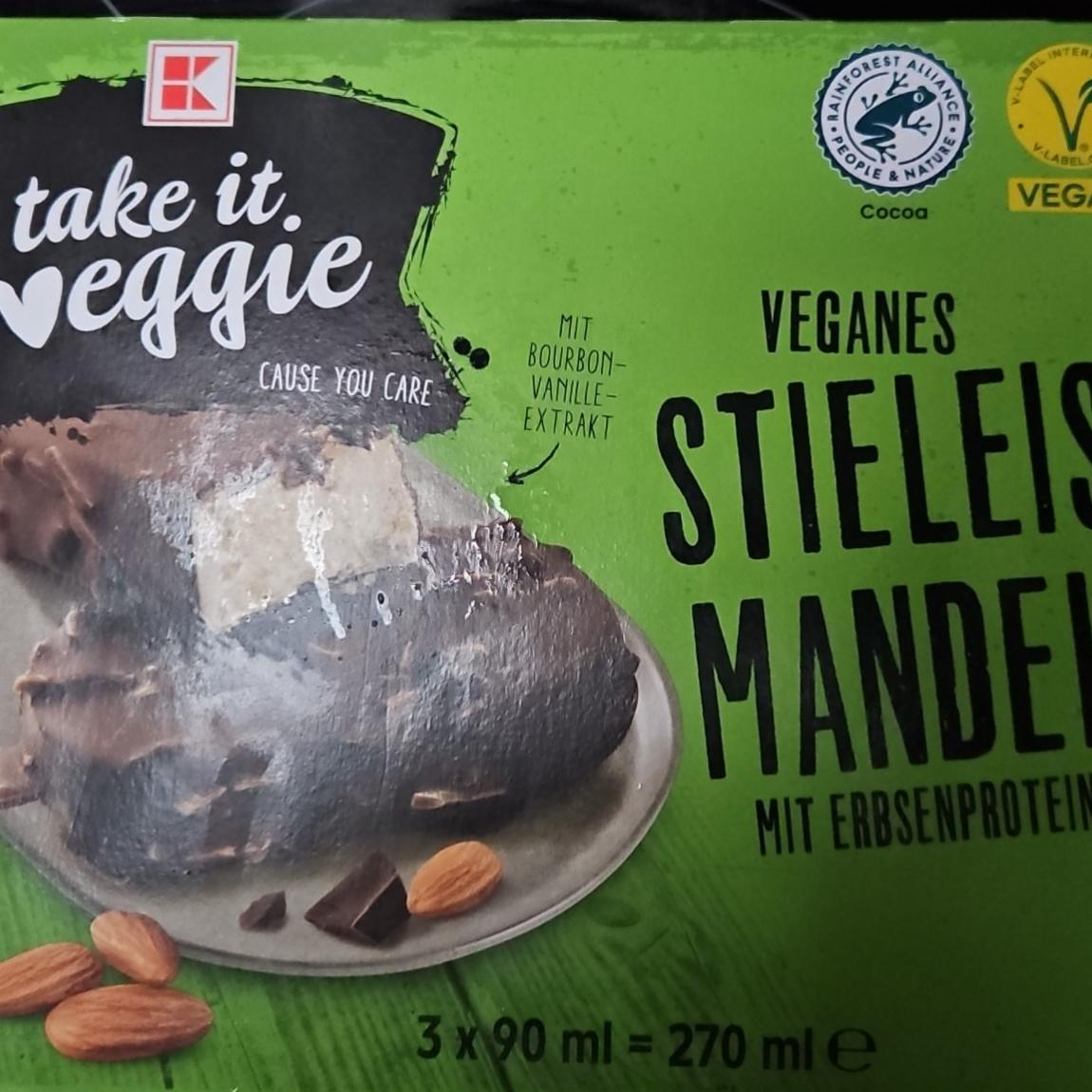 Zdjęcia - Veganes Stieleis Mandel K-take it veggie