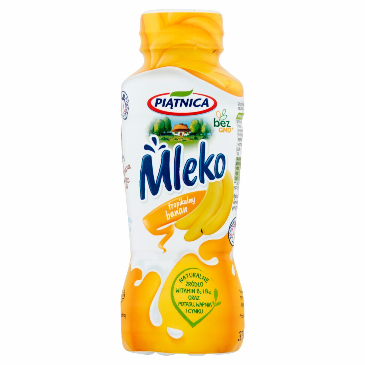 Zdjęcia - Piątnica Mleko tropikalny banan 330 ml