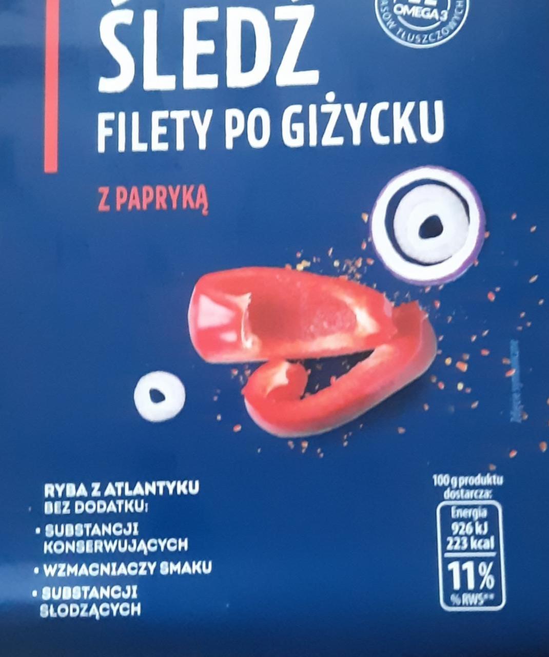 Zdjęcia - Śledź filety po Giżycku Marinero