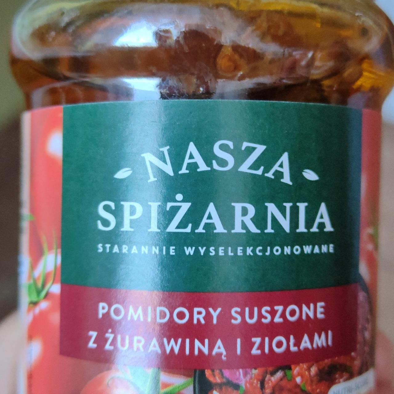 Zdjęcia - Pomidory suszone z żurawiną i ziołami Nasza Spiżarnia