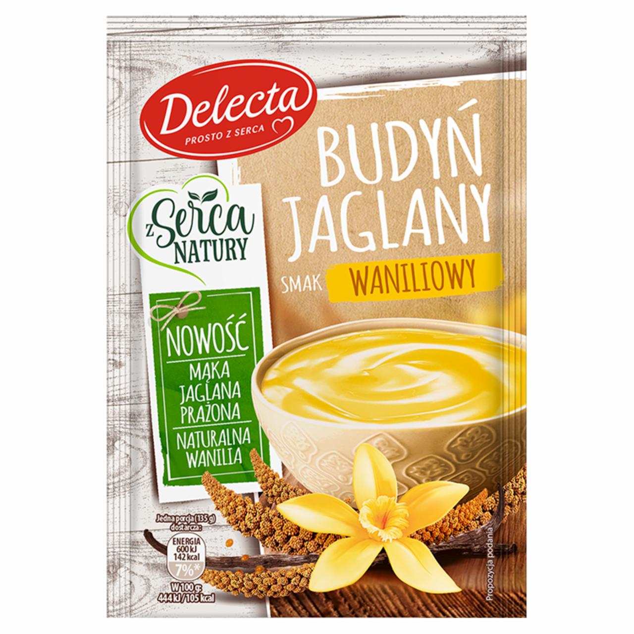 Zdjęcia - Delecta Budyń jaglany smak waniliowy 53 g