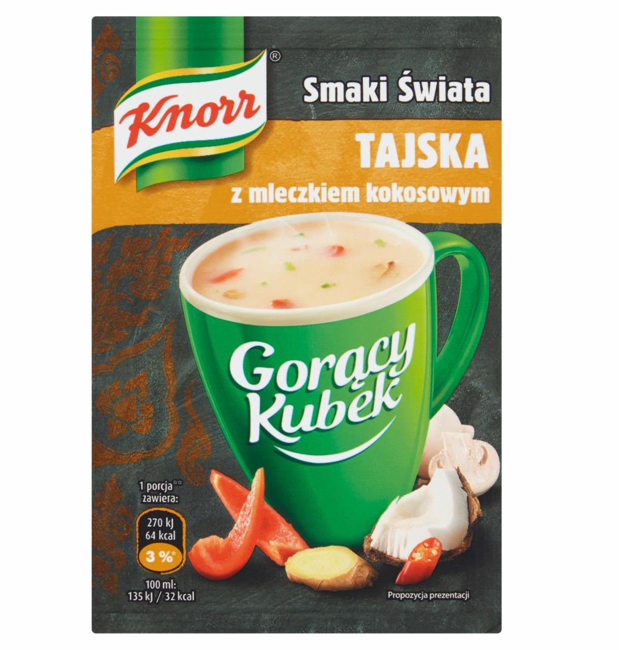 Zdjęcia - Gorący Kubek Smaki Świata Tajska z mleczkiem kokosowym Knorr