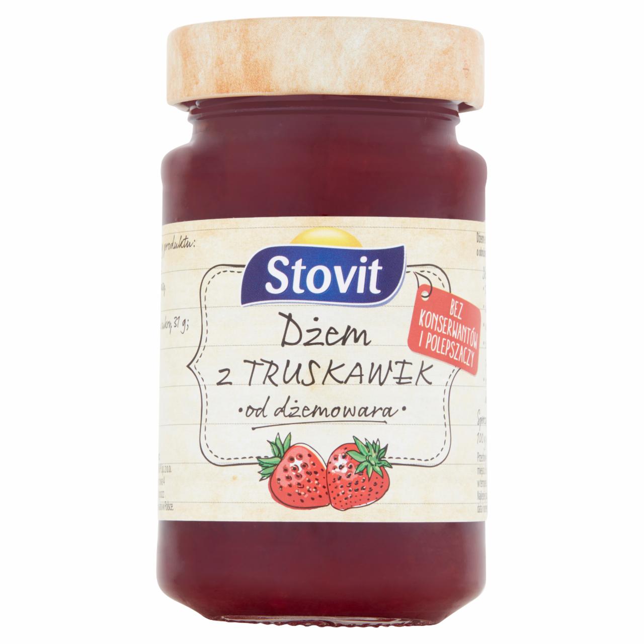 Zdjęcia - Stovit Dżem z truskawek 260 g