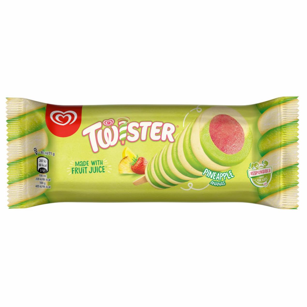 Zdjęcia - Twister Green pineapple Algida