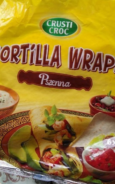 Zdjęcia - Tortilla wrap pszenna Crusti Croc