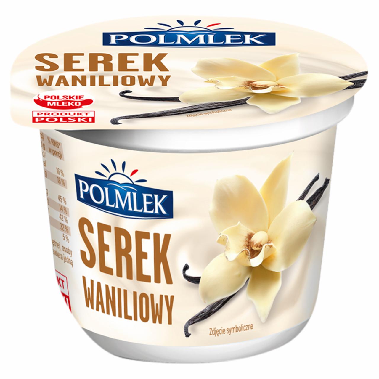 Zdjęcia - Polmlek Serek waniliowy 250 g