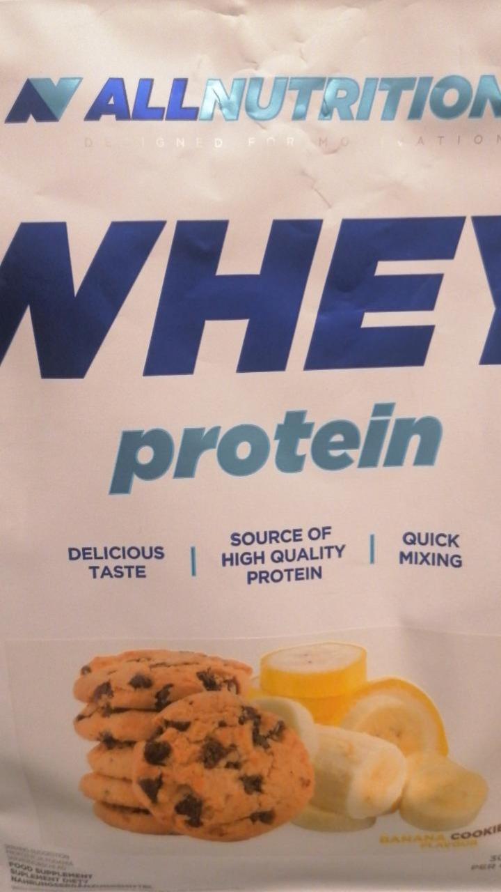 Zdjęcia - Whey protein banana-cookie Allnutrition