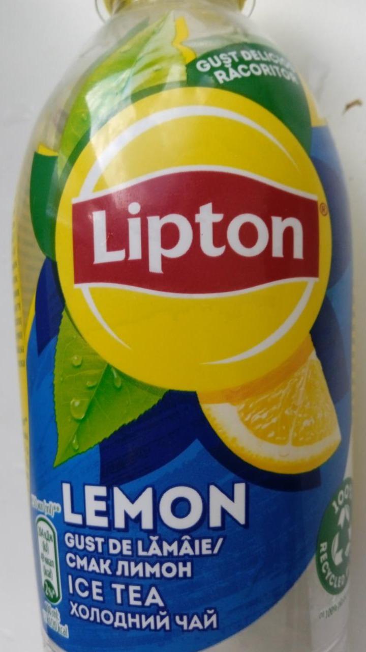 Zdjęcia - Lipton Ice Tea Lemon Napój niegazowany 1 l