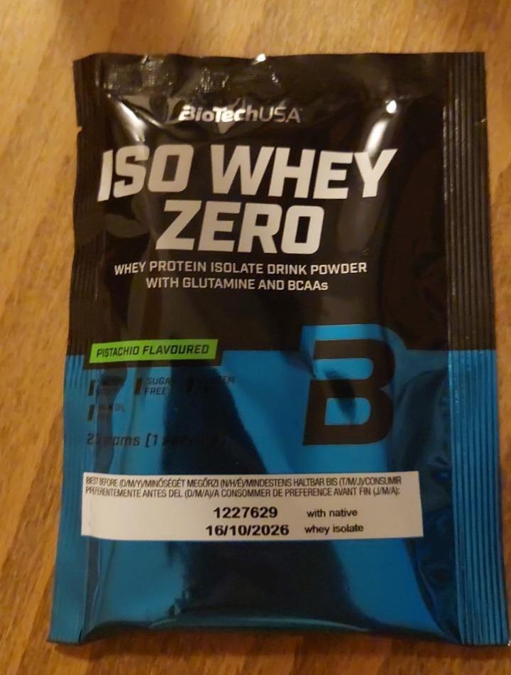 Zdjęcia - ISO WHEY ZERO Pistachid BioTechUSA