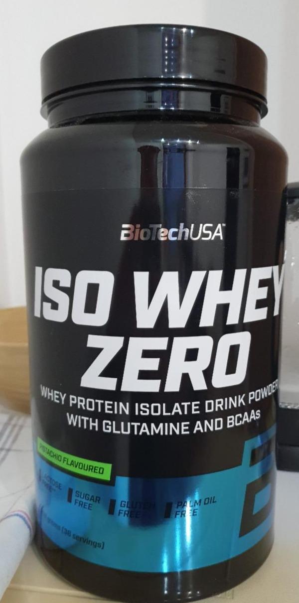 Zdjęcia - ISO WHEY ZERO Pistachid BioTechUSA