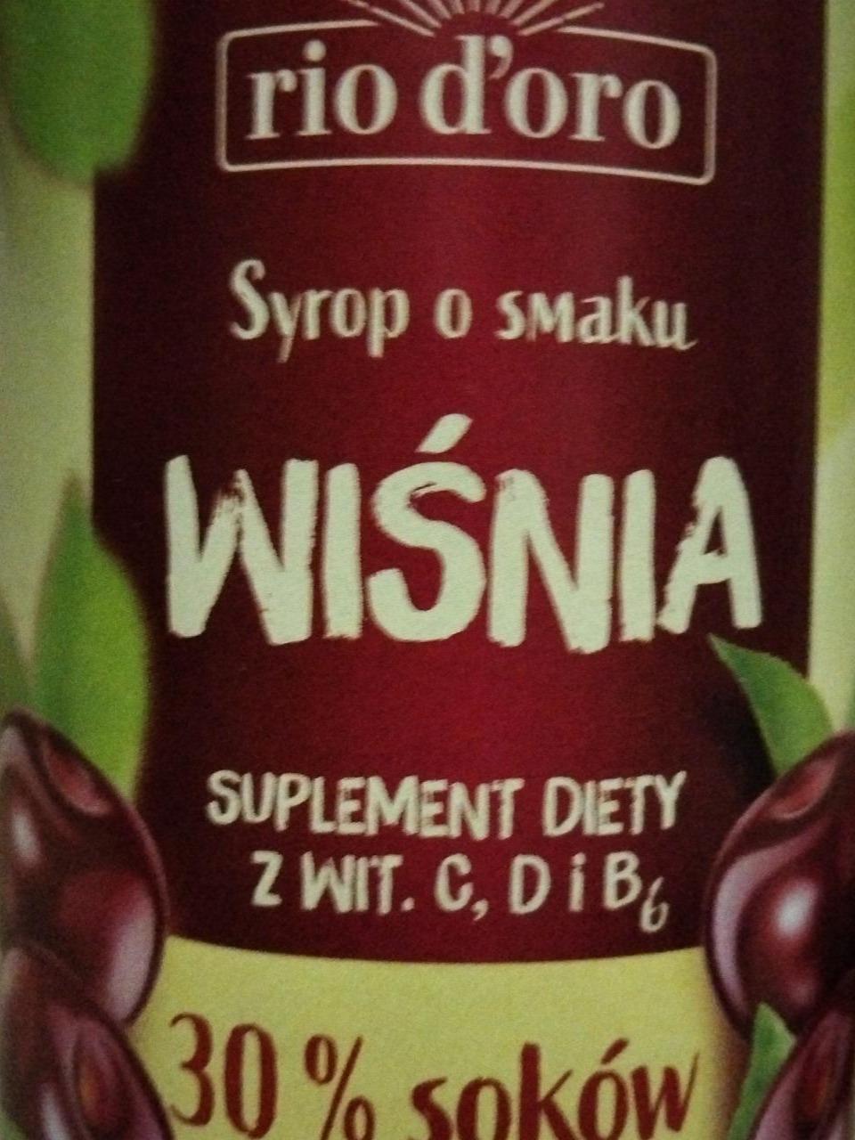 Zdjęcia - Syrop o smaku wiśniowym rio d'oro