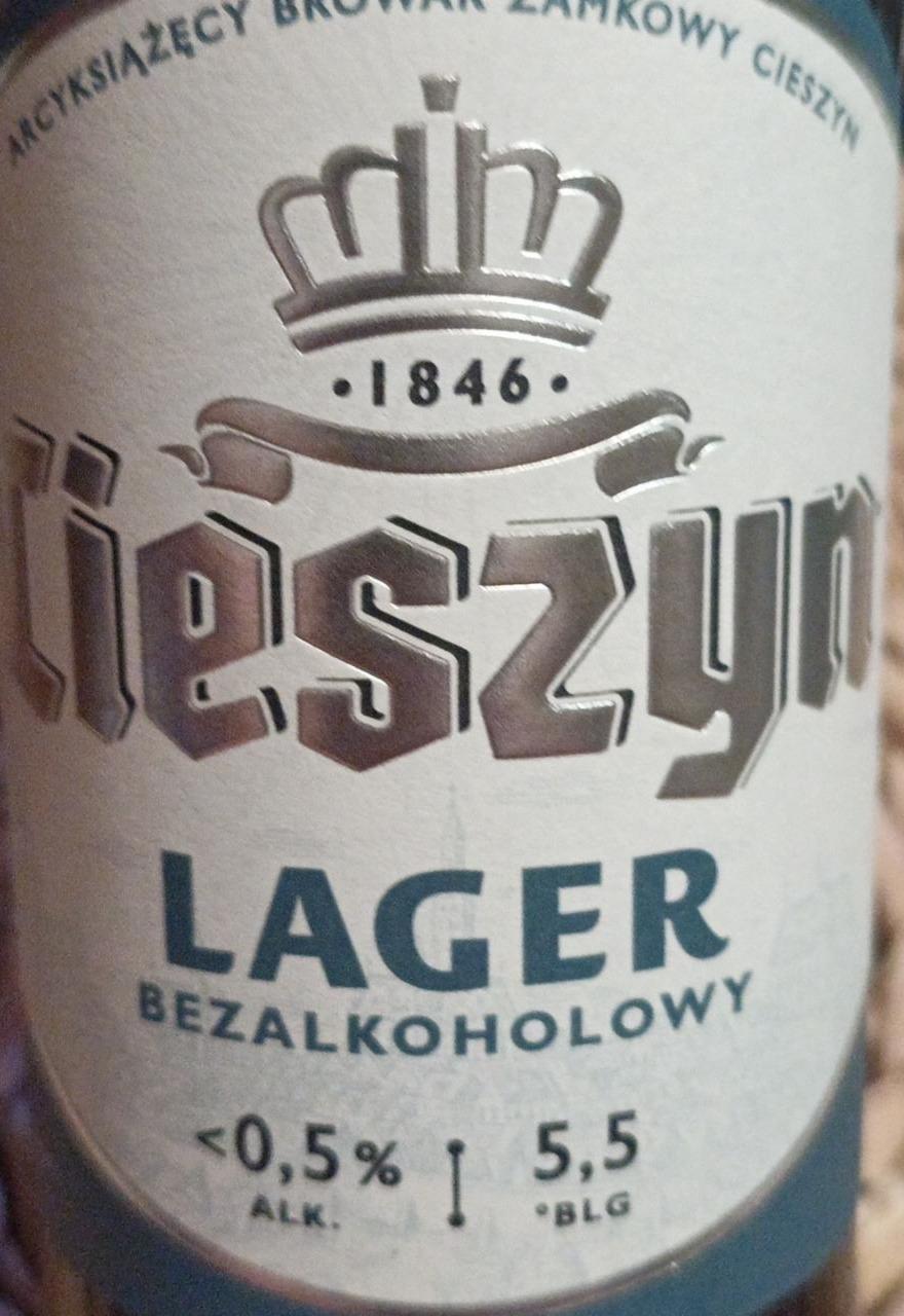 Zdjęcia - Piwo lager bezalkoholowy Cieszyn